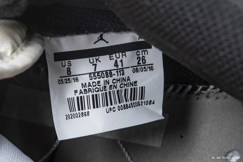 Jordan 1 Shattered Air Backboard Reverse Reteo 555088-113 OG 0315